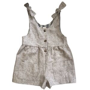 12-18M Vignette Ashley Romper Gray